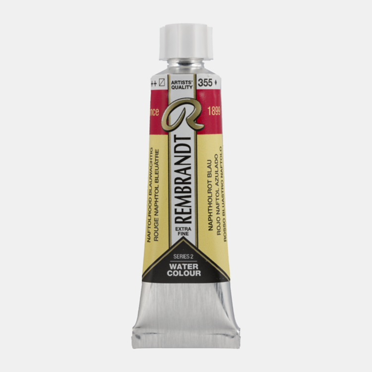 Rembrandt 355 aquarelverf 10ml naftolrood bl