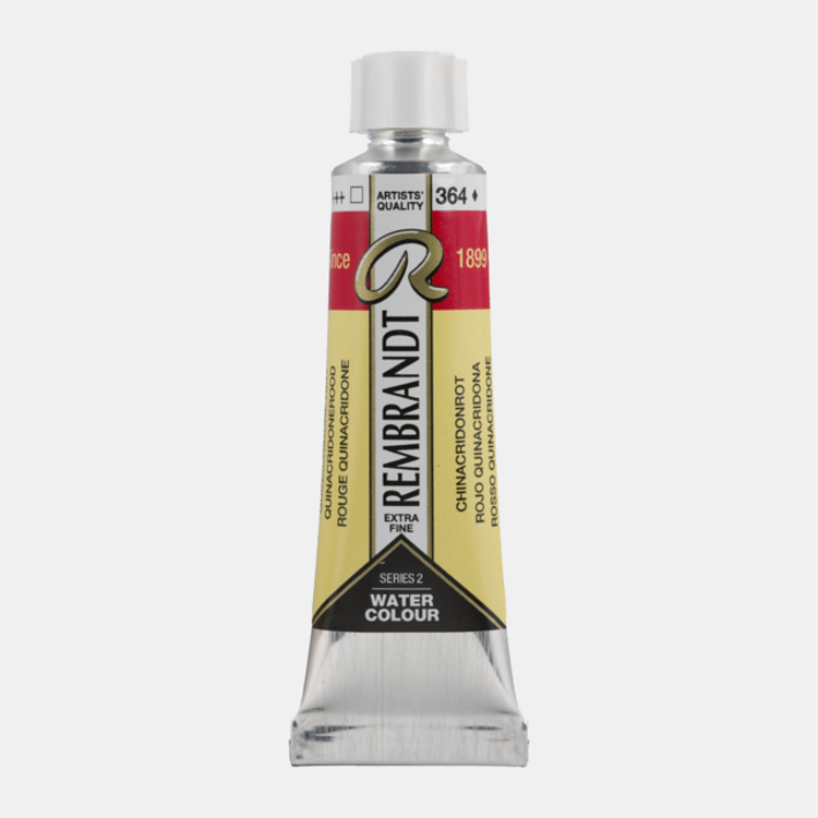Rembrandt 364 aquarelverf 10ml quinac rood