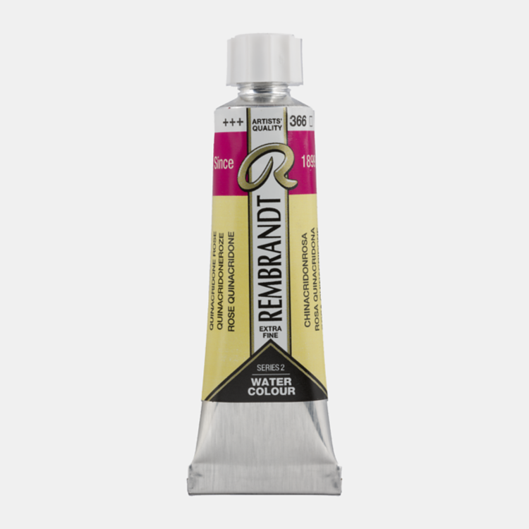 Rembrandt 366 aquarelverf 10ml quinac roze