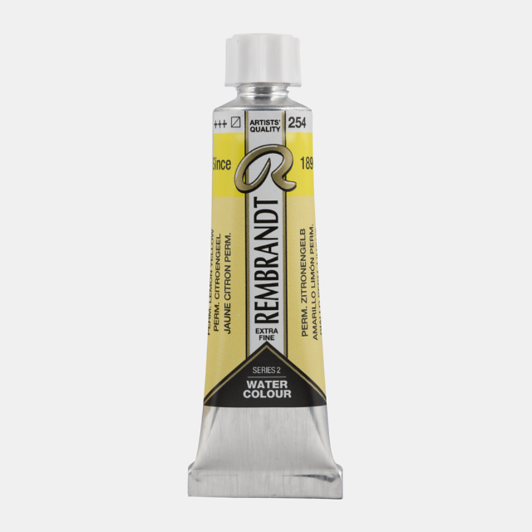 Rembrandt 254 aquarelverf 10ml perm citroengeel