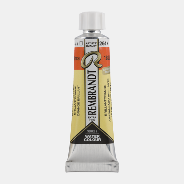 Rembrandt 264 aquarelverf 10ml briljant oranje