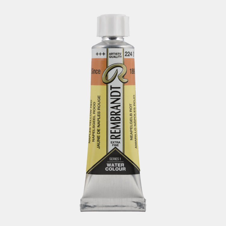 Rembrandt 224 aquarelverf 10ml Napelsgeel rood