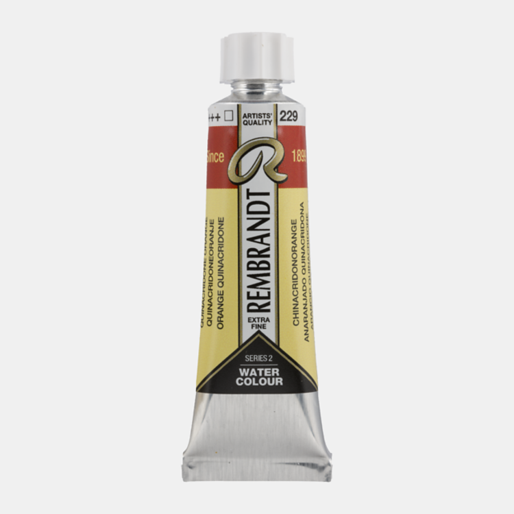 Rembrandt 229 aquarelverf 10ml quinac oranje