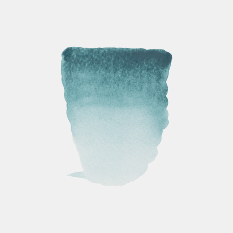 Rembrandt 682 aquarel napje - kobalt turkooisgroen