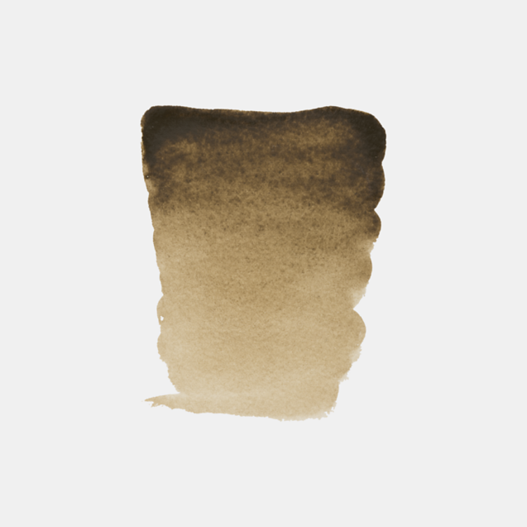 Rembrandt 410 aquarel napje - omber groen