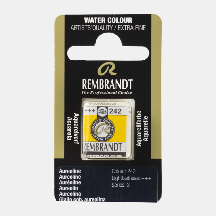Rembrandt 242 aquarelverf napje aureoline