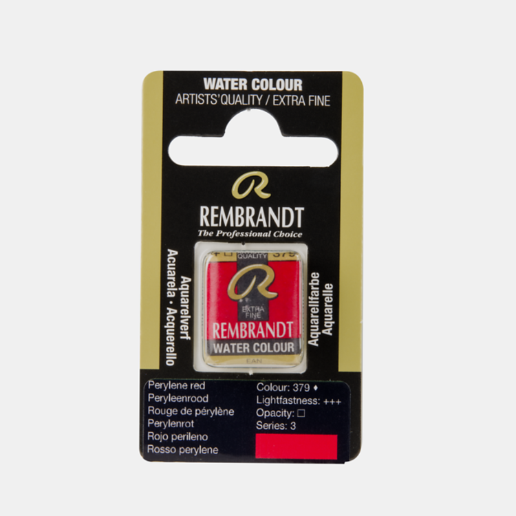 Rembrandt 379 aquarelverf napje peryleenrood