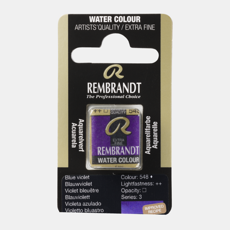 Rembrandt 548 aquarelverf napje blauwviolet