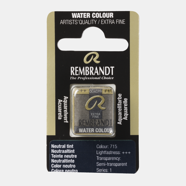 Rembrandt 715 aquarelverf napje neutraal tint