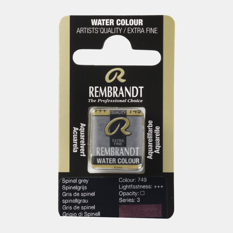 Rembrandt 749 aquarelverf napje spinelgrijs