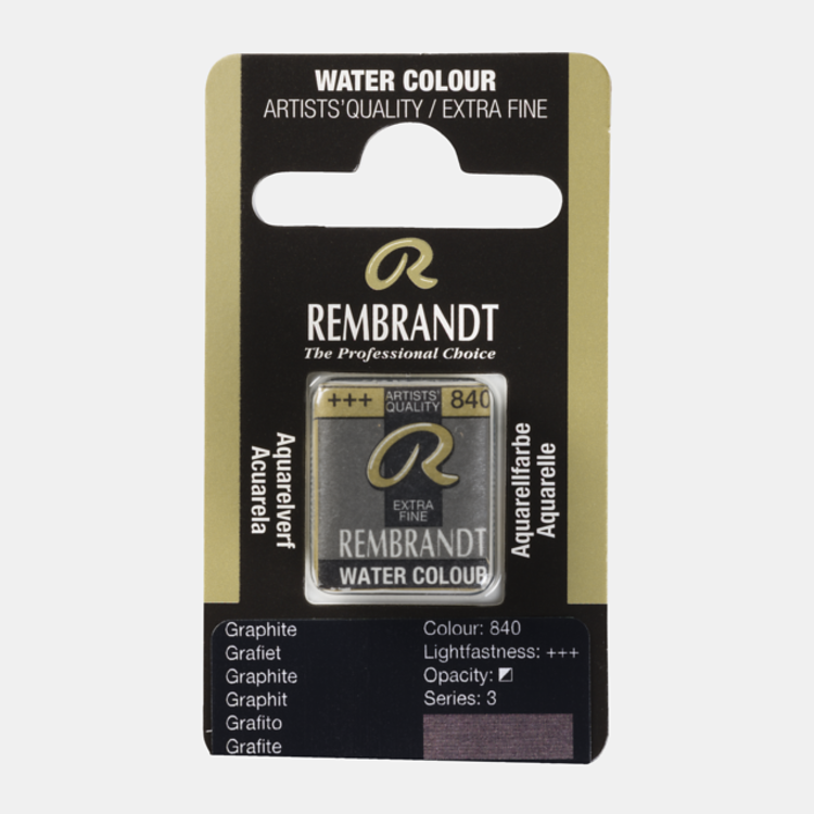Rembrandt 840 aquarelverf napje grafiet