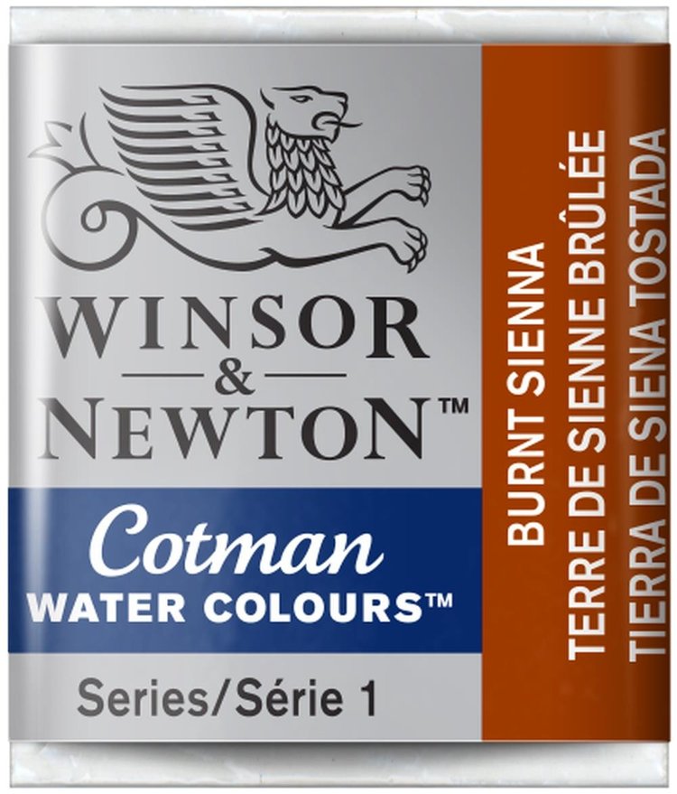 Cotman Water Colours 074 aquarel napje - burnt sienna