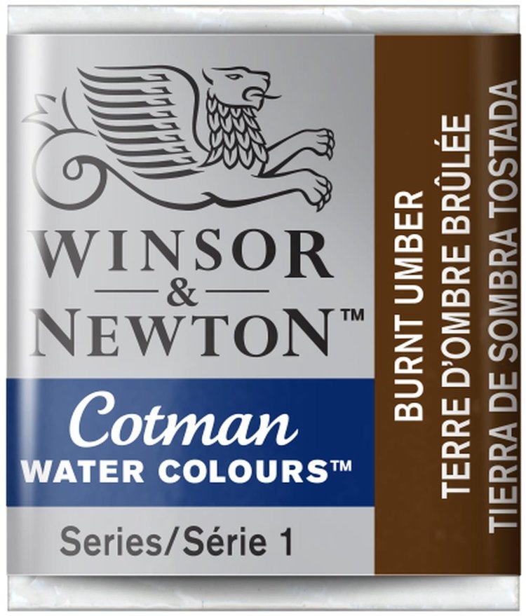 Cotman Water Colours 076 aquarel napje - burnt umber
