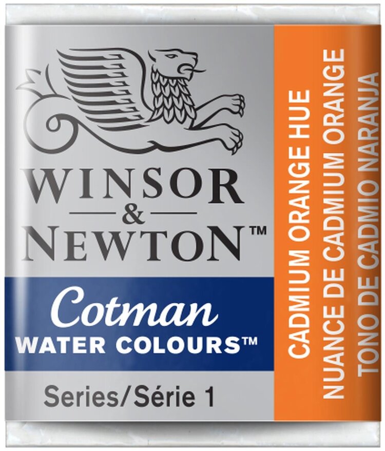 Cotman Water Colours 090 aquarel napje - cadmium orange hue