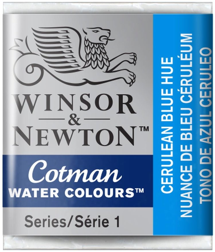 Cotman Water Colours 139 aquarel napje - cerulean blue hue