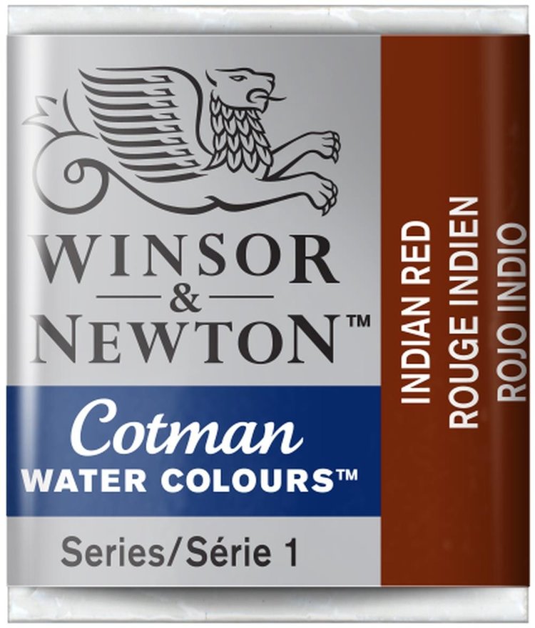 Cotman Water Colours 317 aquarel napje - Indian red