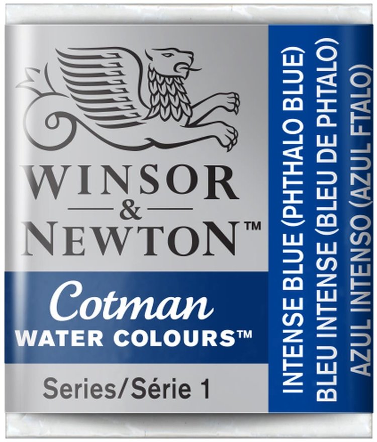 Cotman Water Colours 327 aquarel napje - intense blue