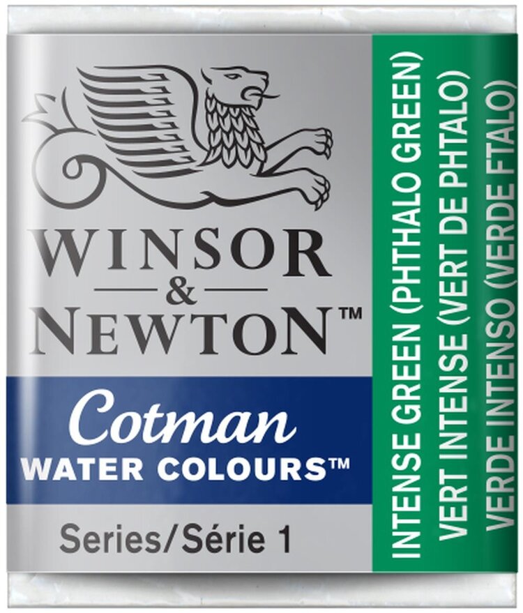 Cotman Water Colours 329 aquarel napje - intense green