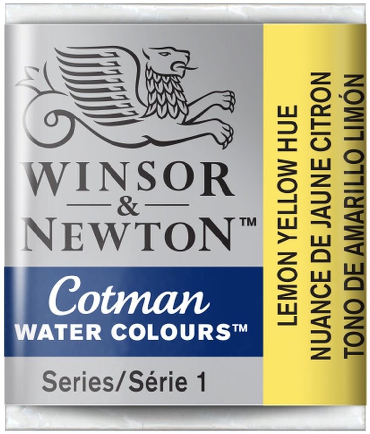 Cotman Water Colours 346 aquarel napje - lemon yellow hue
