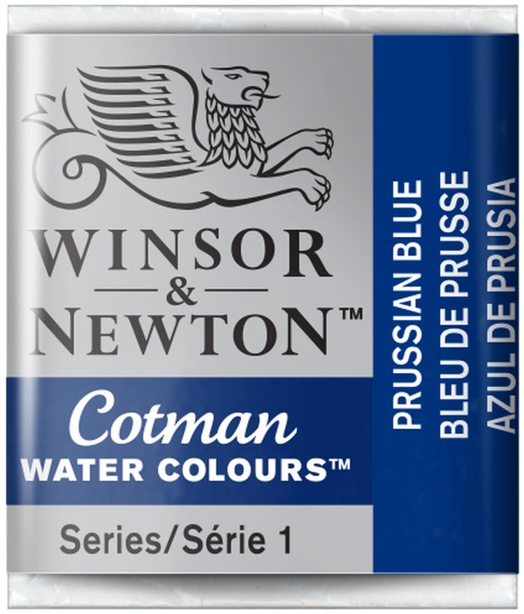 Cotman Water Colours 538 aquarel napje - Prussian blue