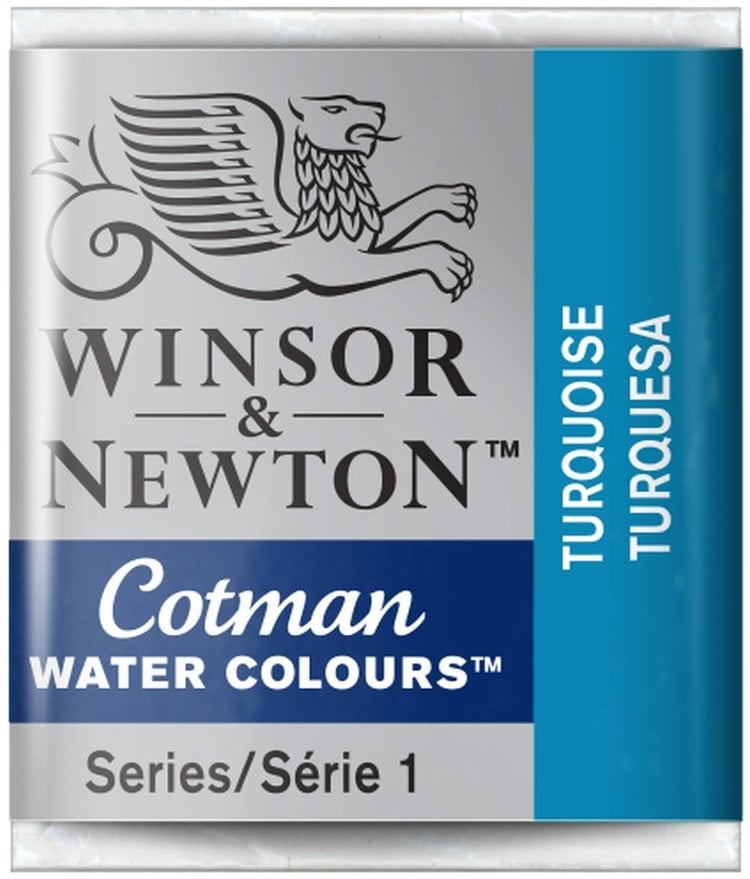 Cotman Water Colours 654 Cotman aquarel napje - turqoise