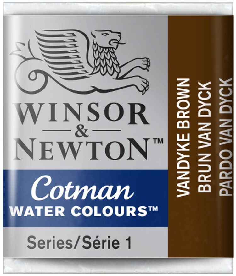 Cotman Water Colours 676 Cotman aquarel napje - Vandyke brown