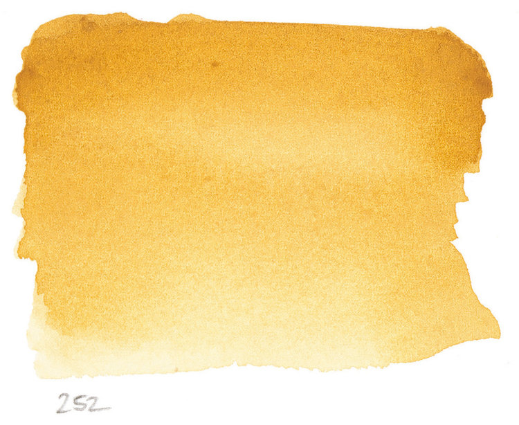 Sennelier 252 aquarelverf napje - gele oker