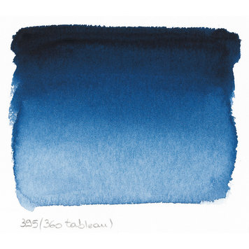 Sennelier 395 blauw Vlaanderen - napje aquarel