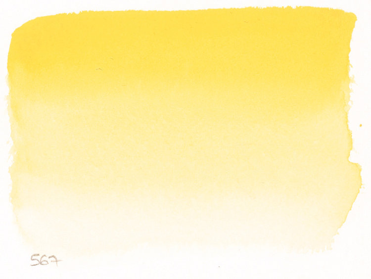Sennelier 567 aquarelverf napje - napelsgeel