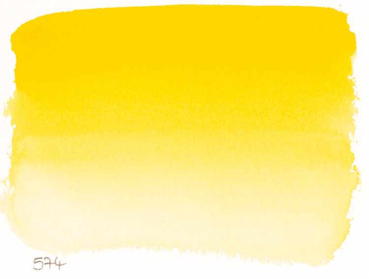 Sennelier 574 aquarelverf napje - primair geel
