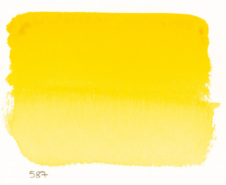 Sennelier 587 aquarelverf napje - geel sophie