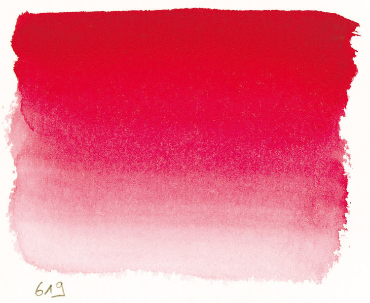Sennelier 619 l'Aquarelle napje - heliogeen rood