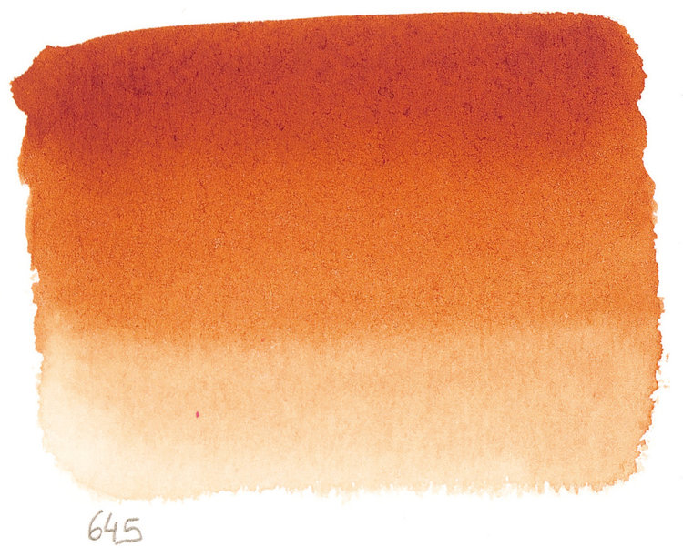 Sennelier 645 aquarelverf napje - Chineesoranje