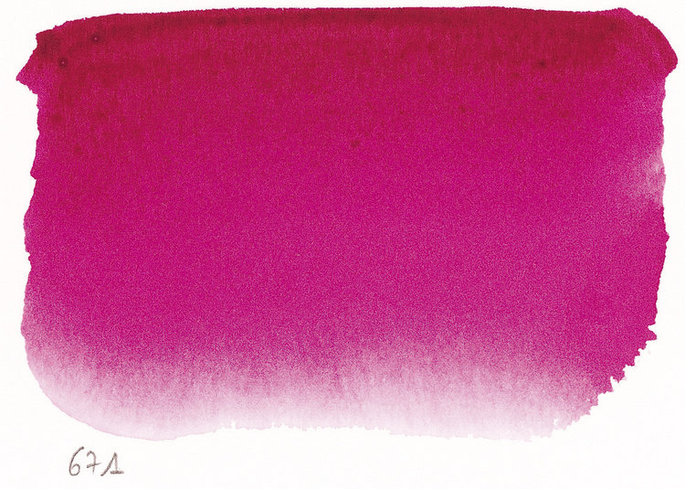 Sennelier 671 l'Aquarelle napje - heliogeen purper