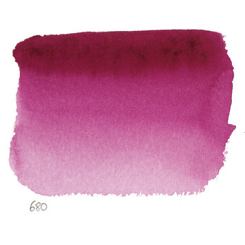 Sennelier 680 permanent magenta - napje aquarel