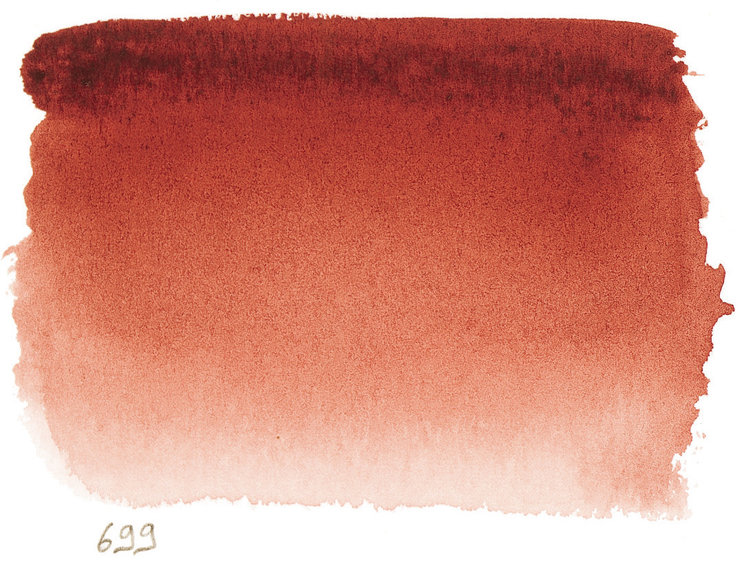 Sennelier 699 l'Aquarelle napje - permanent alizarin crimson donker