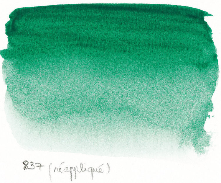 Sennelier 837 aquarelverf napje - smaragdgroen