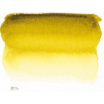 Sennelier 857 stil de grain groen (bruingeel) - napje aquarel