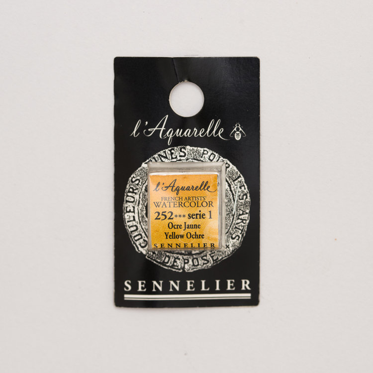 Sennelier 252 aquarelverf napje - gele oker