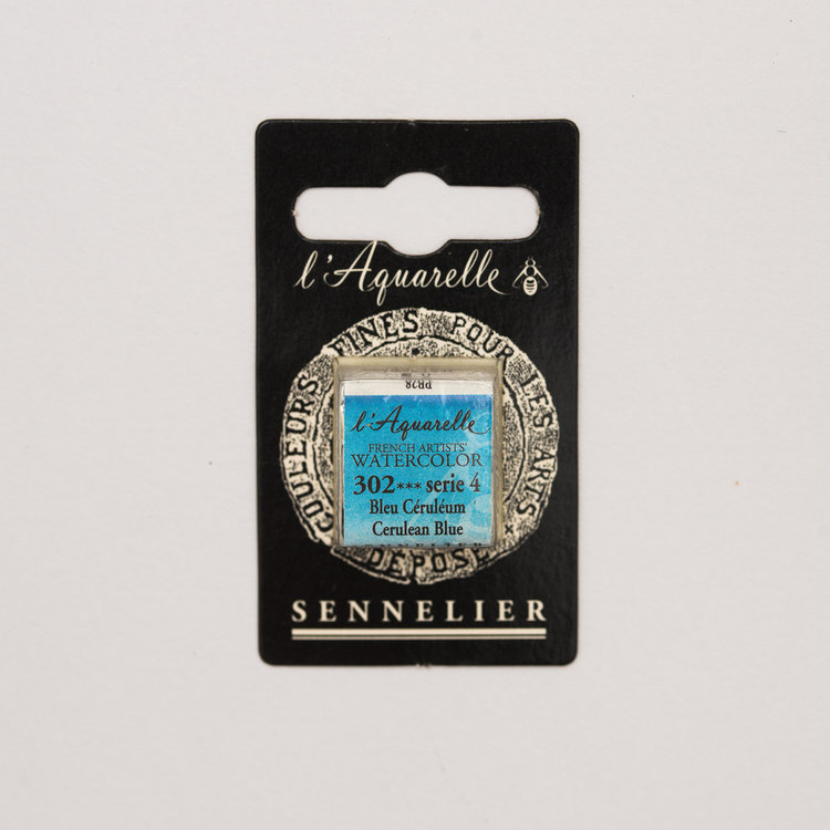 Sennelier 302 aquarelverf napje - ceruleumblauw