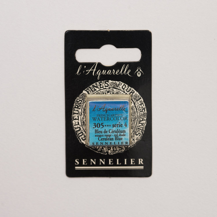 Sennelier 305 aquarelverf napje - ceruleumblauw rood