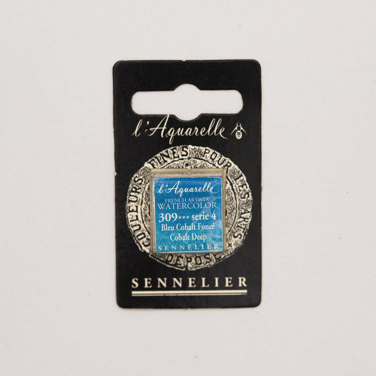 Sennelier 309 aquarelverf napje - kobaltblauw donker