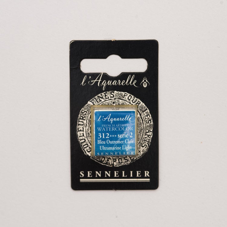 Sennelier 312 aquarelverf napje - ultramarijn licht