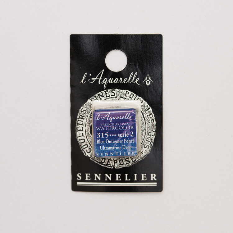 Sennelier 315 aquarelverf napje - ultramarijn donker