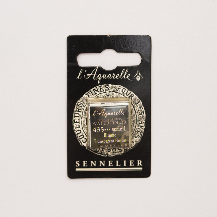 Sennelier 435 l'Aquarelle napje - bitumen
