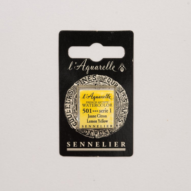 Sennelier 501 aquarelverf napje - citroengeel