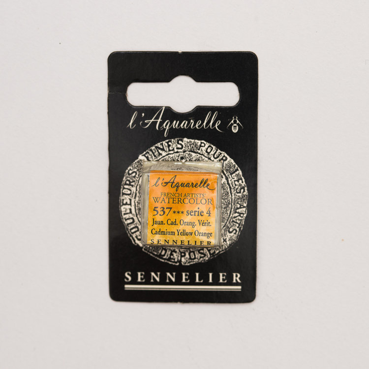Sennelier 537 aquarelverf napje - cadmiumgeel oranje