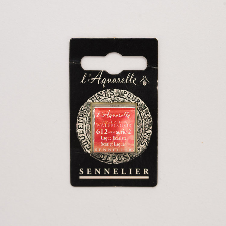 Sennelier 612 aquarelverf napje - scharlaken lak