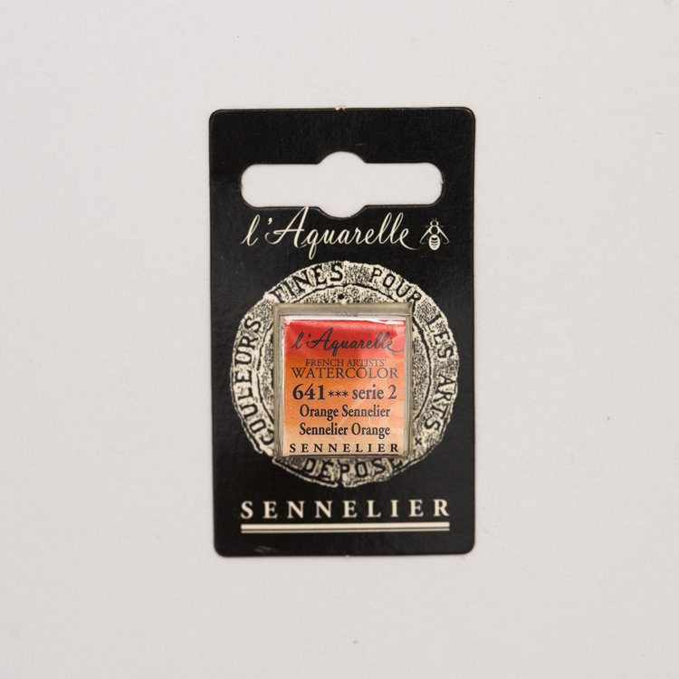 Sennelier 641 aquarelverf napje - Sennelier oranje