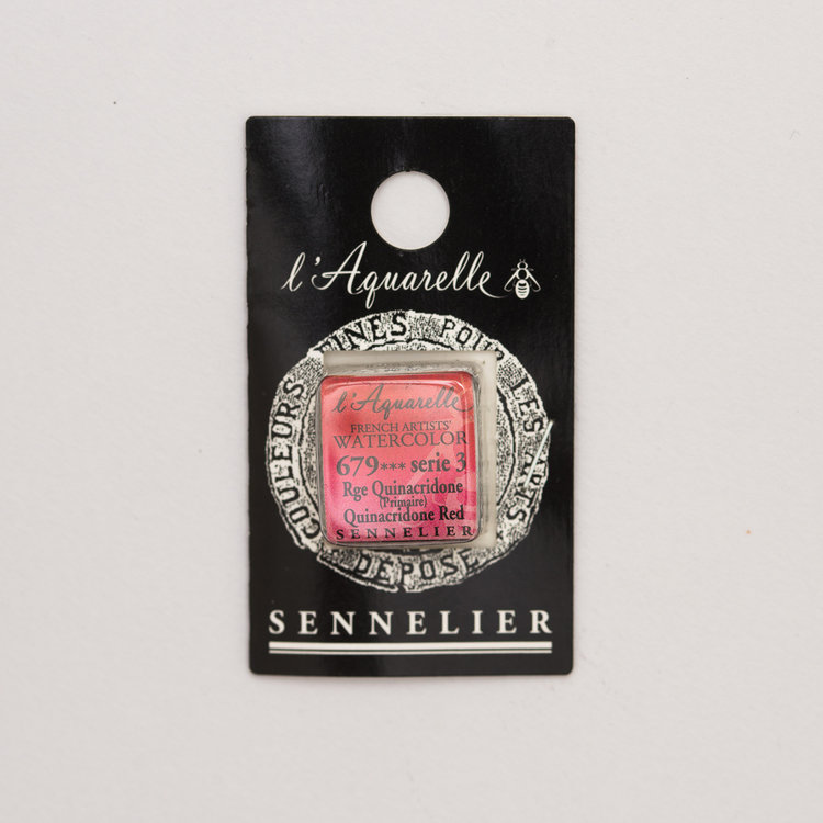 Sennelier 679 l'Aquarelle napje - quinacridone rood